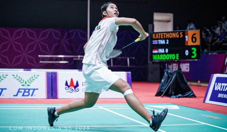 Tim Putri Bulu Tangkis Indonesia Raih Perak