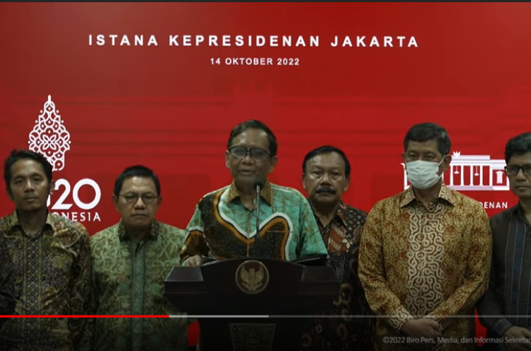 TGIPF Serahkan Laporan ke Jokowi, Mahfud MD: Peristiwanya Lebih Mengerikan