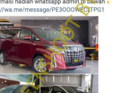 [HOAKS atau FAKTA]: Tahun Baru 2023, Baim Wong Bagikan 23 Alphard Gratis
