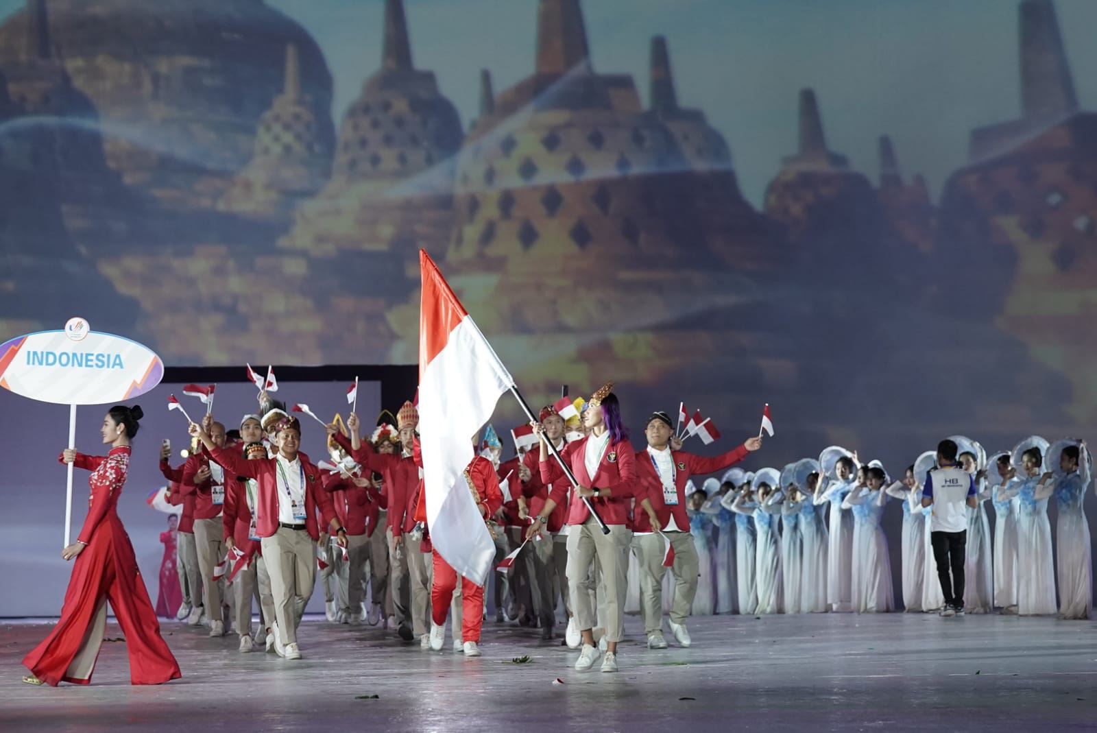 Cara Unik Vietnam Kenalkan Simbol Ikonik Indonesia di SEA Games 2021
