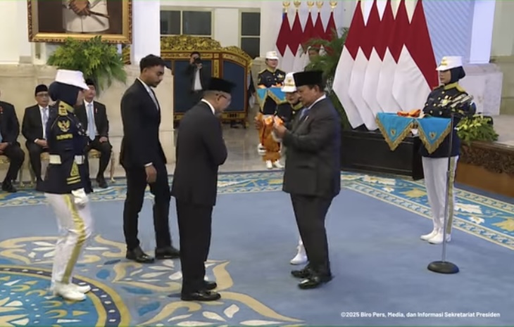 Daftar tokoh yang dapat gelar kehormatan dari Prabowo