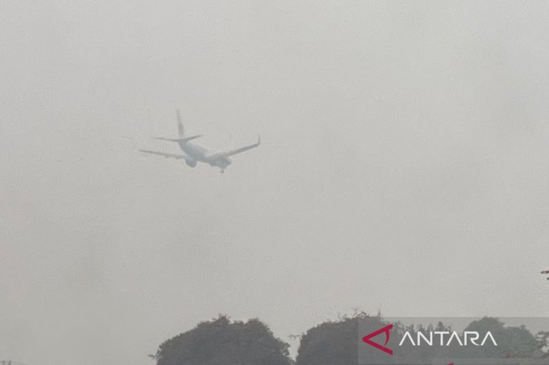 Jarak Pandang Terbatas Akibat Asap Pekat Karhutla, 73 Penerbangan dari Kalber Tertunda