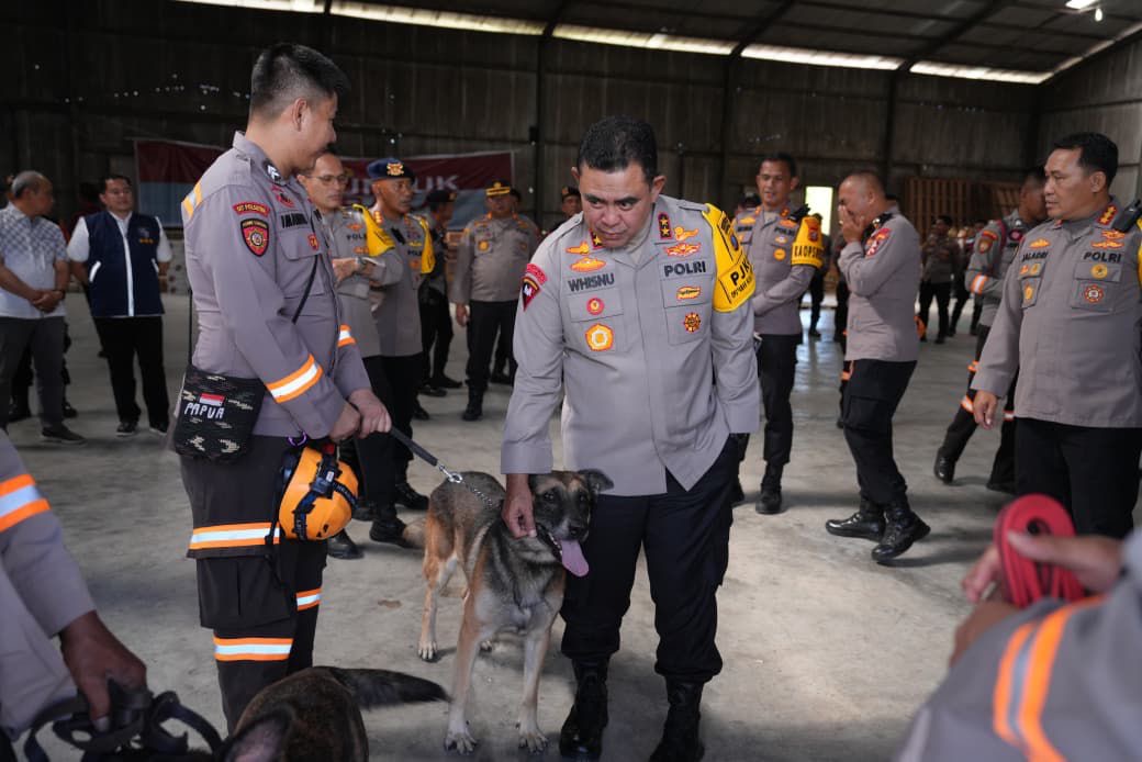 Polri Andalkan Anjing Pelacak untuk Cari Korban Hilang Bencana Alam di Sumut, Sebut Punya Insting dan Deteksi Sangat Akurat