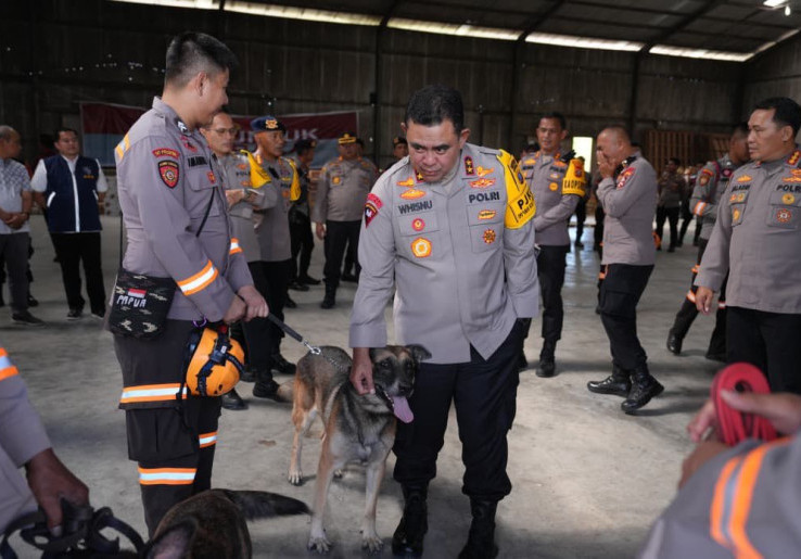 Polri Andalkan Anjing Pelacak untuk Cari Korban Hilang Bencana Alam di Sumut, Sebut Punya Insting dan Deteksi Sangat Akurat