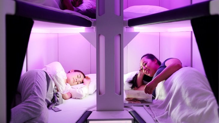 Demi Kualitas Tidur, Maskapai New Zealand Buat Pod Tidur
