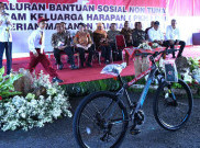 Warga Grogi Ikut Kuis Berhadiah Sepeda dari Presiden Jokowi