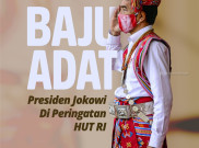 Baju Adat Presiden Jokowi di Peringatan HUT RI
