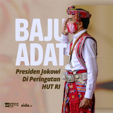 Baju Adat Presiden Jokowi di Peringatan HUT RI