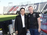 Wayne Rooney dan Ketua Pelaksana Asian Games 2018 Erick Thohir Hadiri Peresmian Stadion