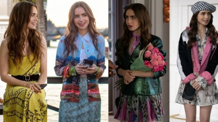 Outfit Terbaik Lily Collins di Serial Netflix 'Emily in Paris'