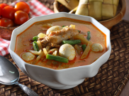 Resep Sayur Lodeh Telur Puyuh dengan Kuah Bumbu Terasi