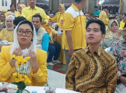 Hadiri Halal Bihalal Golkar Solo Pakai Batik Kuning, Gibran: Semua Teman
