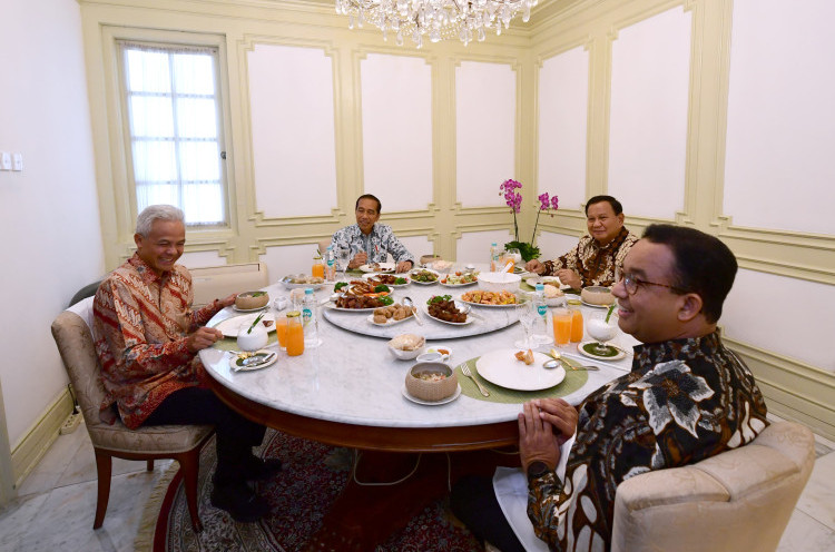 Makan Siang Jokowi dengan 3 Bacapres Dinilai sebagai Perjamuan Rekonsiliasi