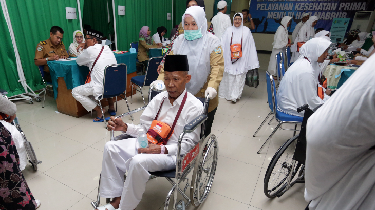 Cek kesehatan jemaah haji