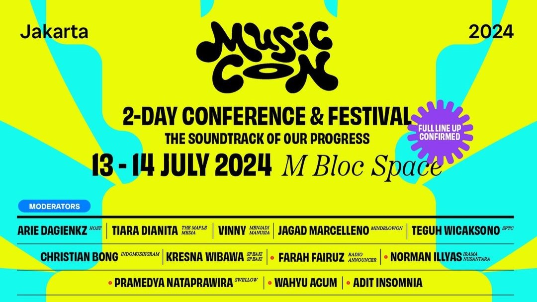 Jakarta Music Con 2024 Diramaikan Sejumlah Musisi Tanah Air