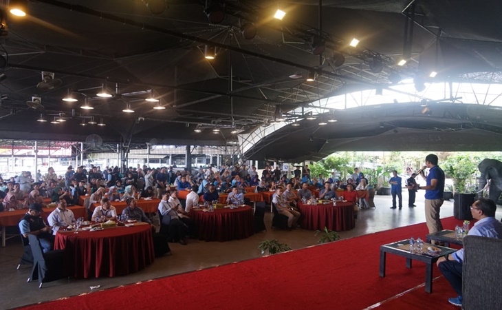 Sandiaga berbicara kepada kaum milenial