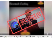 [HOAKS atau FAKTA]: Indonesia Putuskan Keluar dari FIFA
