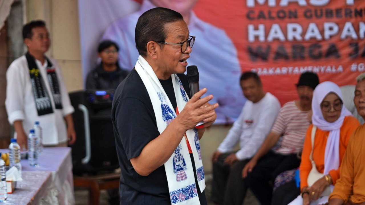 Bertemu Anies, Pramono : Wajahnya Kan Ngakak Semua