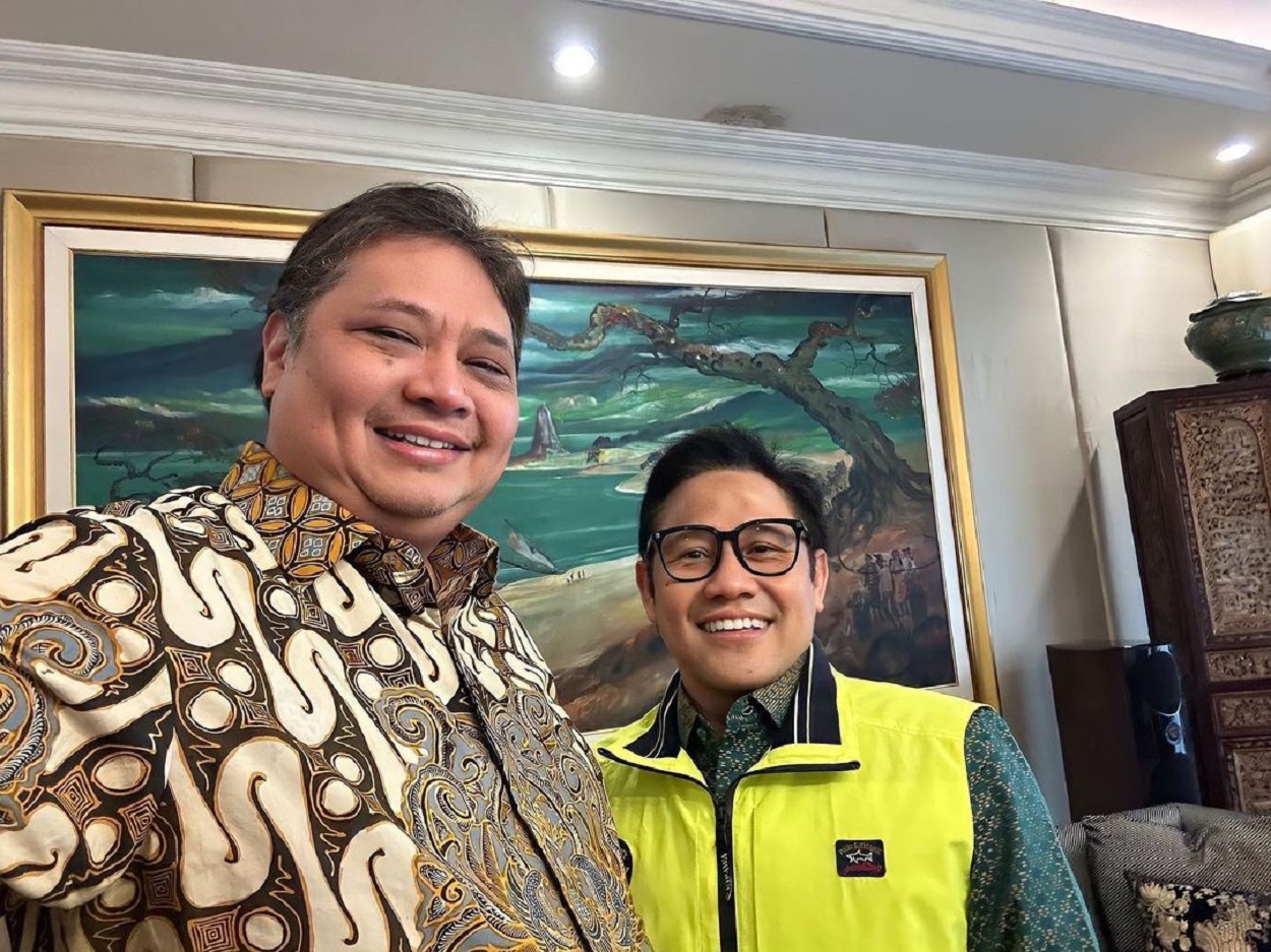 Airlangga dan Cak Imin Bertemu, Bahas Kekuatan Koalisi Inti
