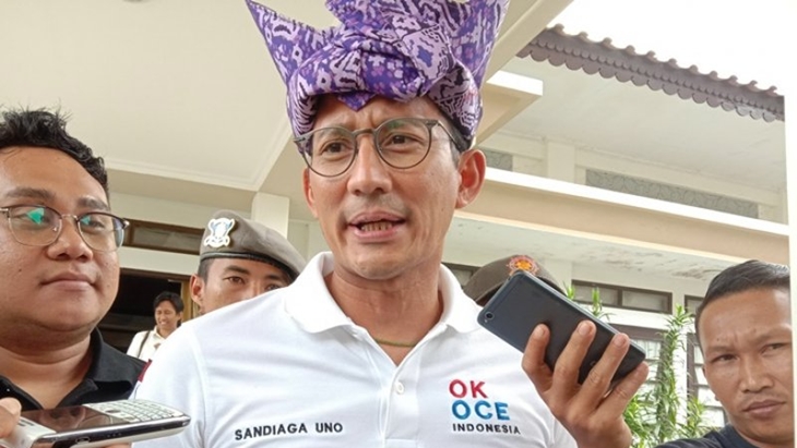 Sandiaga Uno dukung Gibran dan Bobby Nasution maju di Pilkada 2020