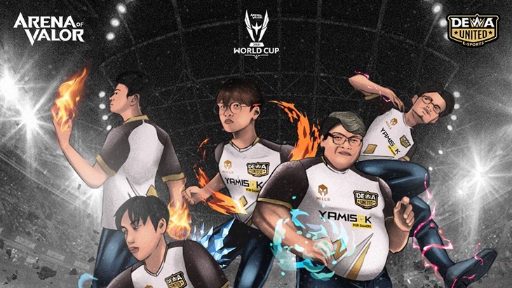 Wakili Indonesia di AOV World Cup 2021, Dewa United Esports Masuk Grup Neraka