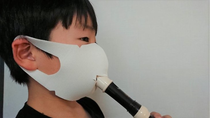 Masker Khusus Buat Musisi Instrumen Musik Tiup 