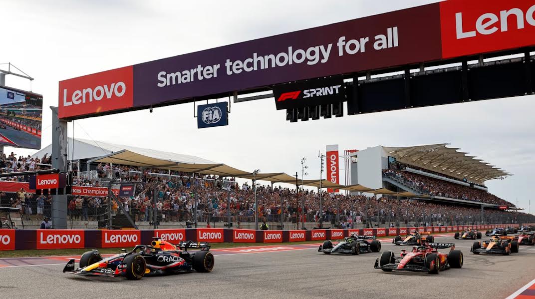 F1 Jalin Kemitraan Global dengan Lenovo