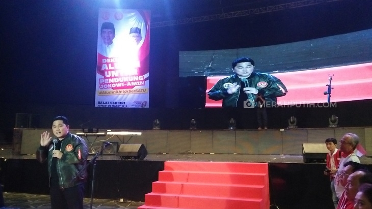 Erick Thohir. (MP/Asropih)