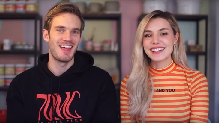 Setelah 8 Tahun Berpacaran, PewDiePie dan Marzia Bisognin Akhirnya Menikah