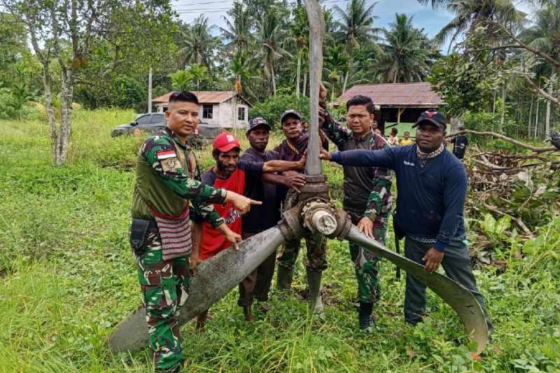 82 Tahun Pesawat Perang Dunia Teronggok di Hutan Keramat Perbatasan RI-PNG