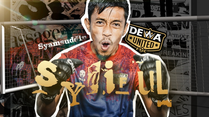 Dewa United FC Rekrut Kiper Baru Syaiful Syamsuddin