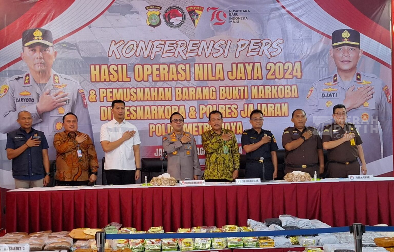 Polisi Tangkap Ratusan Pengedar Narkoba di Operasi Nila Jaya, 958 Ribu Warga Nyaris jadi Korban