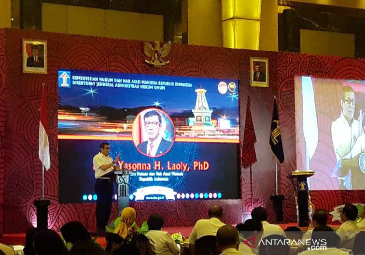 Disebut Daerah Kriminal, Massa Priok Bersatu Geruduk Kantor Menteri Yasonna