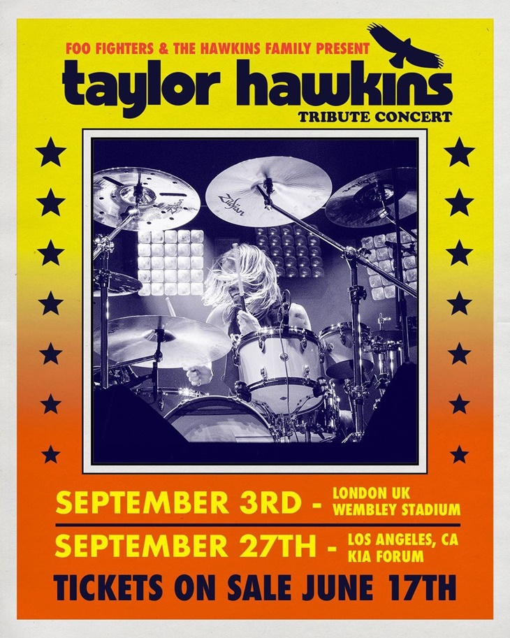 Foo Fighters Gelar Konser untuk Mendiang Taylor Hawkins