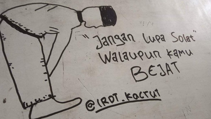 Keluh Kesah Tongkrongan Lewat Coretan Spidol