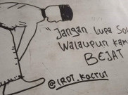 Keluh Kesah Tongkrongan Lewat Coretan Spidol