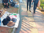 Aksi Demo Jadi Momen Pedagang Raup Keuntungan