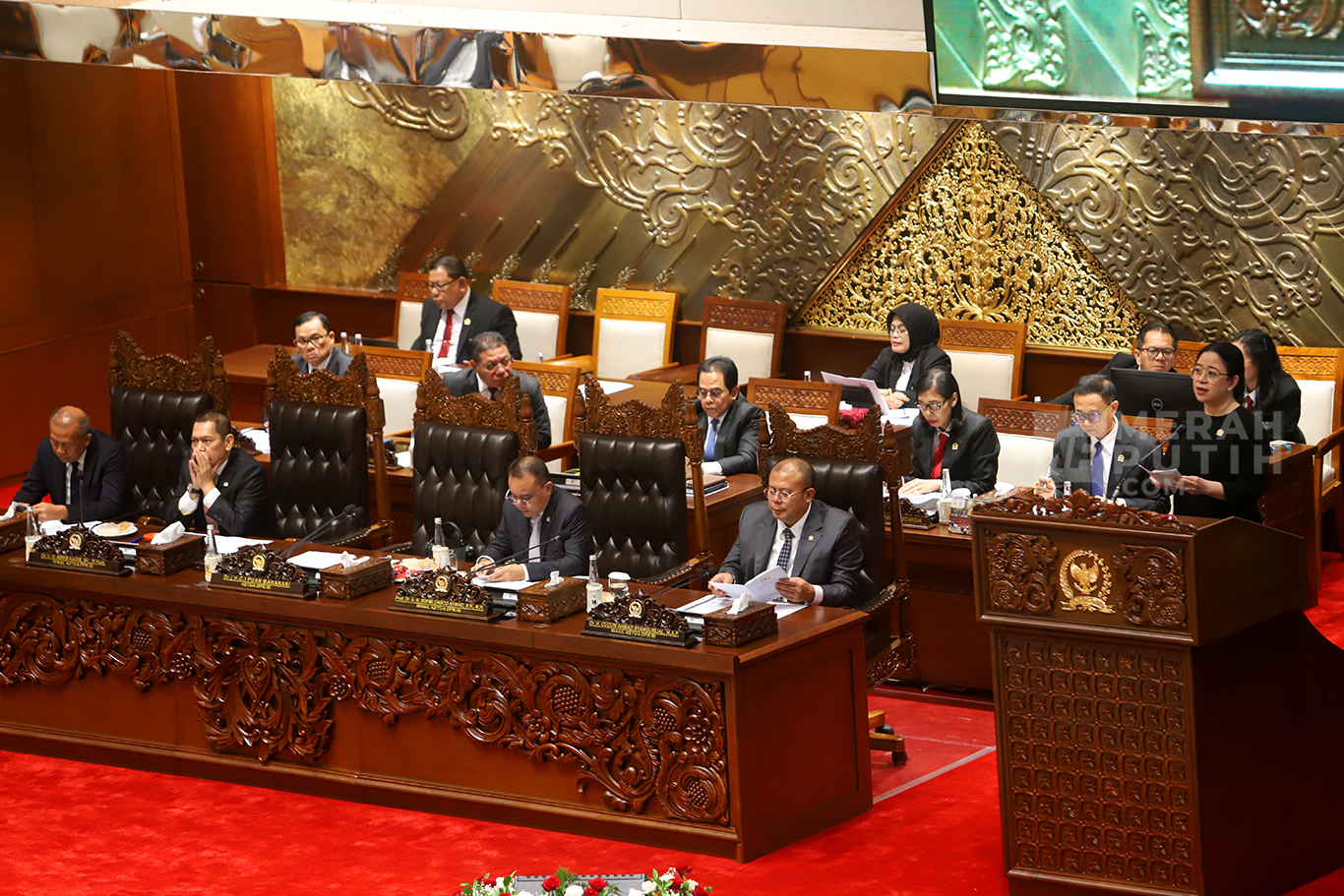 Rapat Paripurna DPR Pembukaan Masa Persidangan IV usai Masa Reses