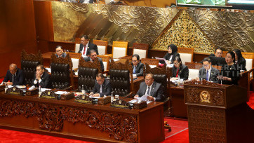 Rapat Paripurna DPR Pembukaan Masa Persidangan IV usai Masa Reses