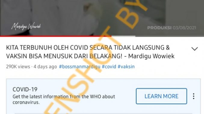 [Hoaks atau Fakta]: Virus COVID Bertahan Beberapa Tahun di Tubuh dan Bermutasi Jadi Ganas