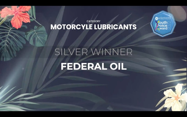 Federal Oil Jadi Pilihan Gen Z dan Terima Penghargaan Bergengsi di YCA 2022