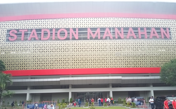 Stadion Manahan, Solo, Jawa Tengah akan menjadi tempat pertandingan Persis Solo vs Persib Bandung, Selasa (11/2). (MP/Ismail)