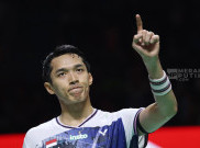 Kalahkan Panitchaphon Teeraratsakul, Jonatan Christie Melaju ke babak Final Indonesia Open 2026