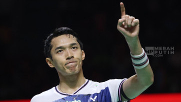Kalahkan Panitchaphon Teeraratsakul, Jonatan Christie Melaju ke babak Final Indonesia Open 2026