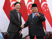 Prabowo: Indonesia dan Singapura Berkepentingan Jaga Keamanan Selat Malaka