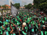 Besok, Ribuan Driver Ojol Geruduk Gedung Grahadi Surabaya