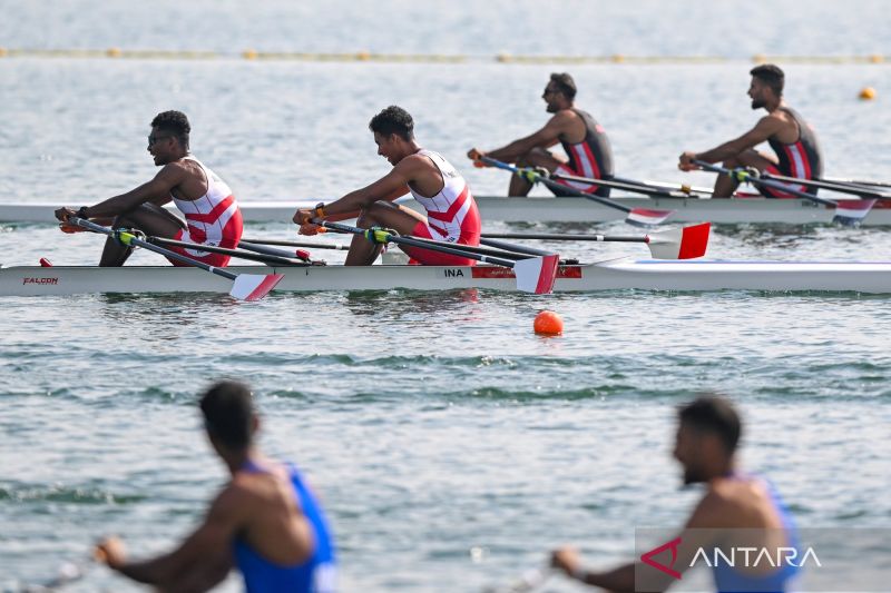 Emas Dayung Ganda Putra Asian Games Lepas, Pelatih Indonesia Bingung Febrian/La Memo Bisa Finis ke-4