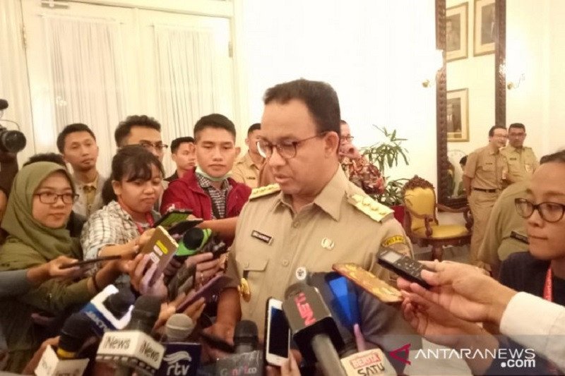 Anies Diminta Manfaatkan Ojol Distribusikan Bantuan ke Warga DKI Terdampak PSBB