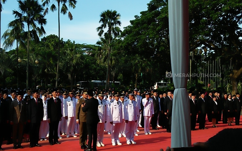 Anies lantik sejumlah kepala dinas di lingkungan Pemprov DKI Jakarta