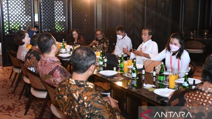 Jokowi Jawab Dugaan Pakai Pawang Hujan untuk Gala Dinner G20
